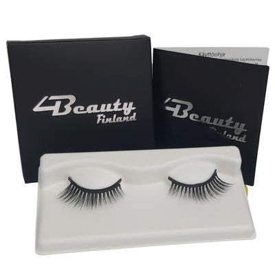 Magneettiripset 4Beauty Finland Magnetic Lashes New York light and easy use high quality synthetic silk